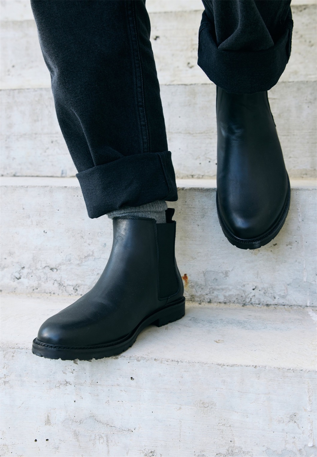 SORBAS 92 CHELSEA - Stiefelette - schwarz