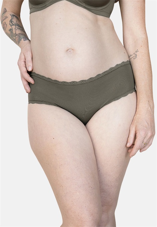 SugarShape Slip - olive/grün