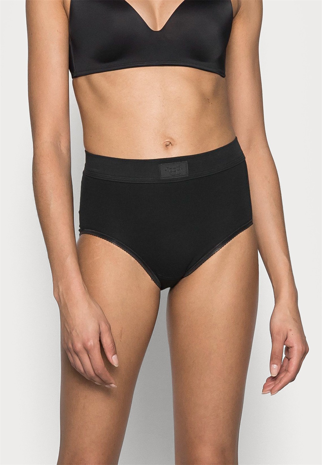 Sloggi DOUBLE COMFORT MAXI - Panties - black/schwarz