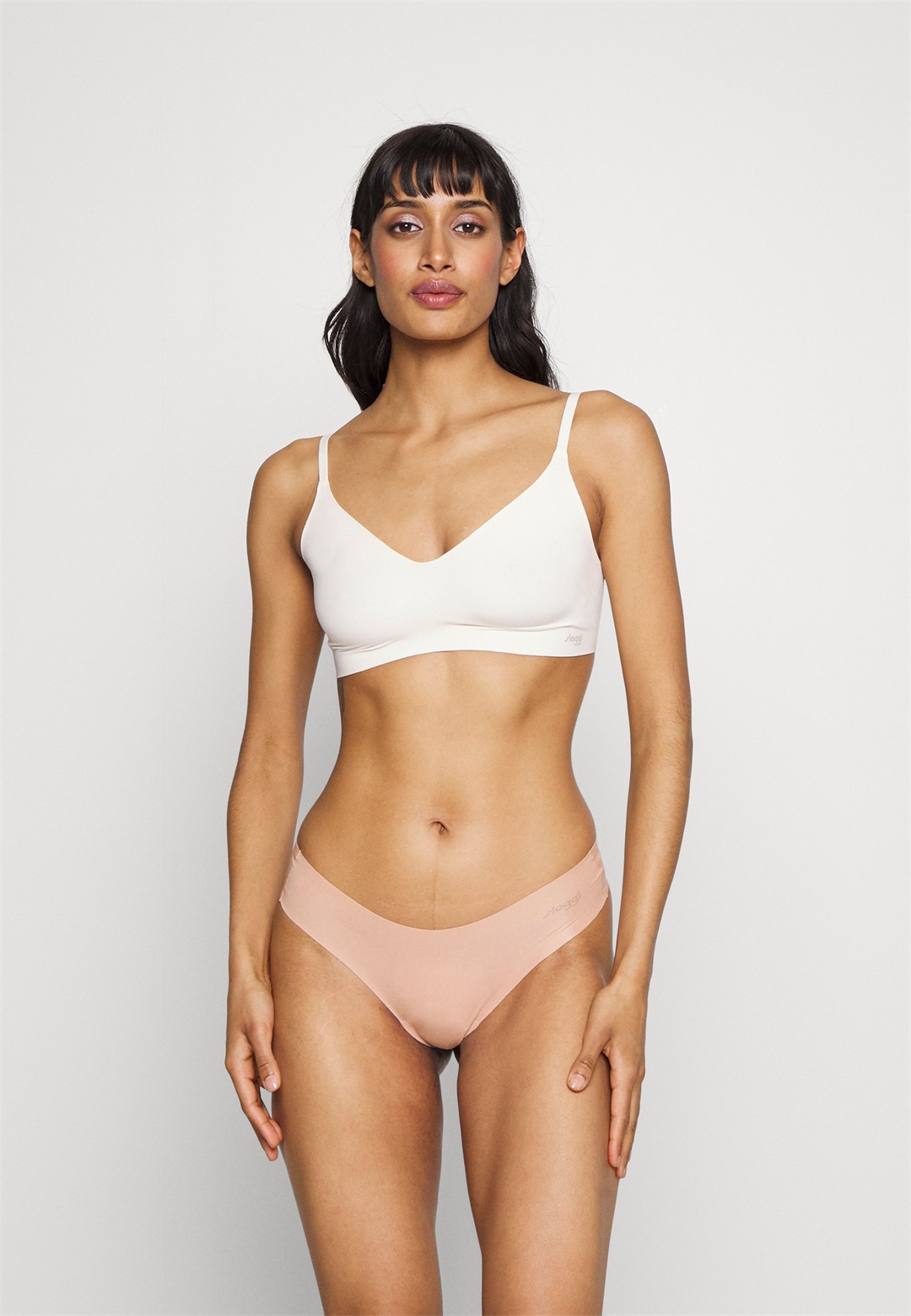 Sloggi 2 PACK - String - cameo brown/hellbraun