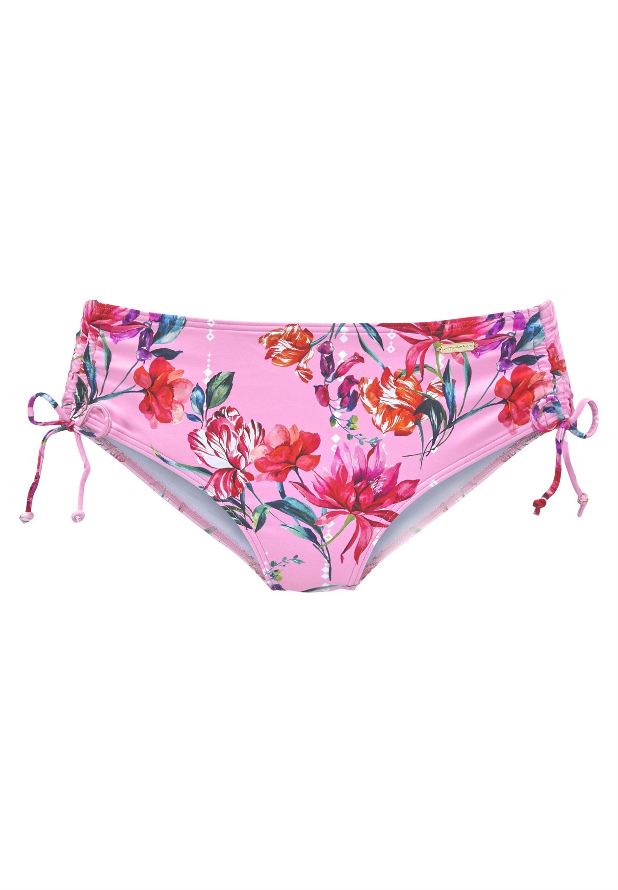 Sunseeker Bikini-Hose - rosa-bedruckt/rosa meliert