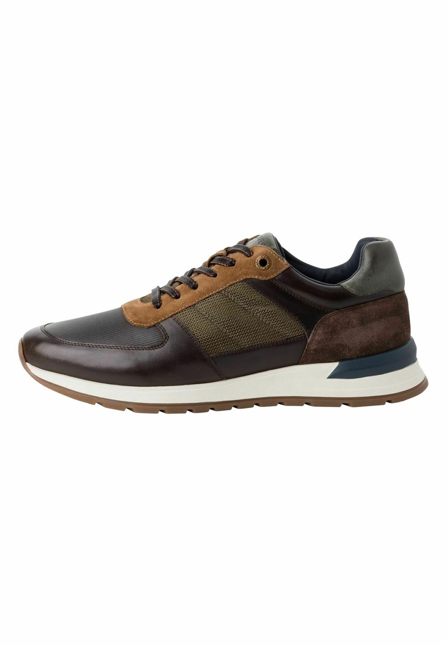 s.Oliver SNEAKER - Sneaker low - dark brown com/braun