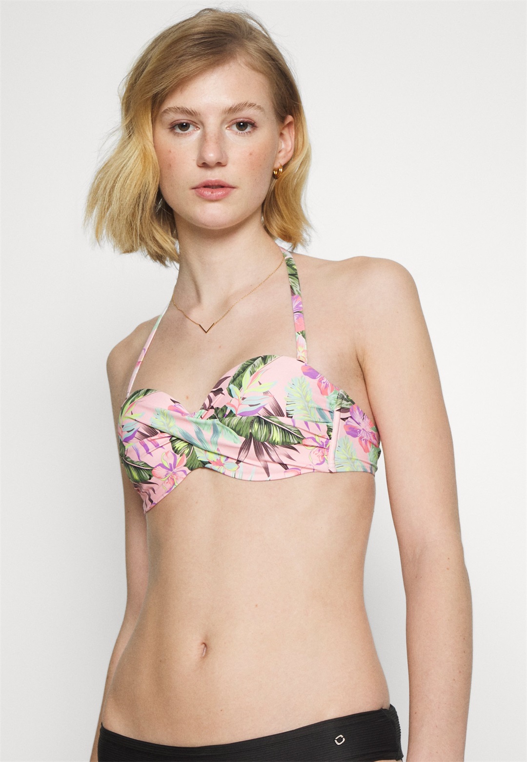 s.Oliver WIRE BANDEAU - Bikini-Top - multi-coloured/mehrfarbig
