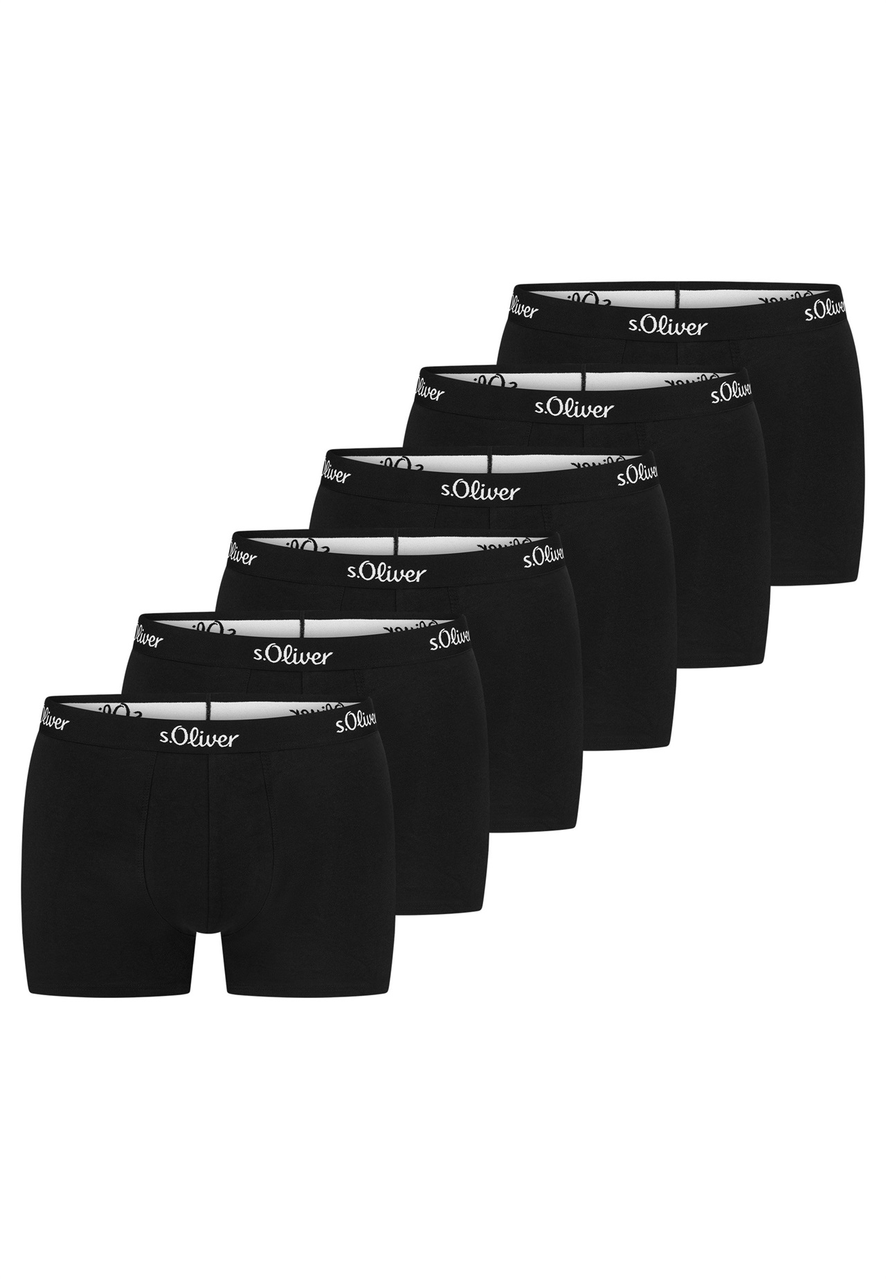 s.Oliver 6 PACK - Boxer Briefs - schwarz