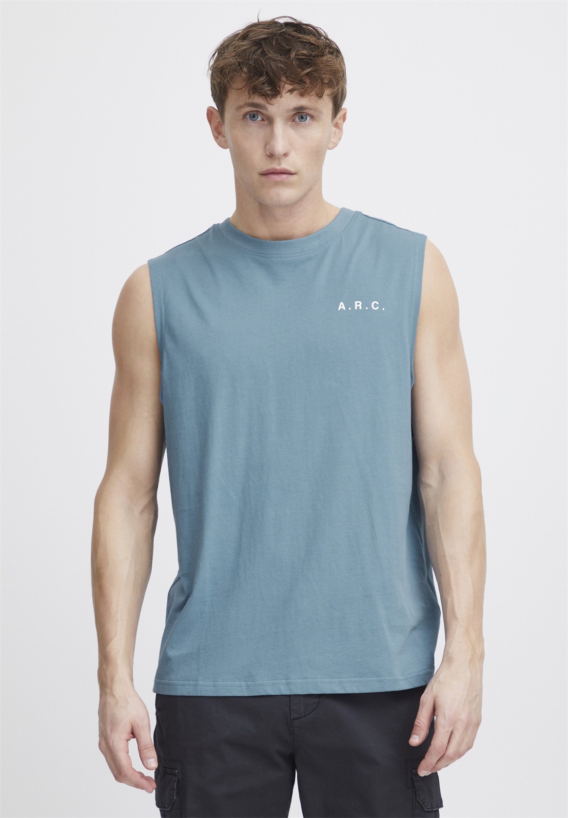 Solid SDELANDRO - Top - provincial blue/blau