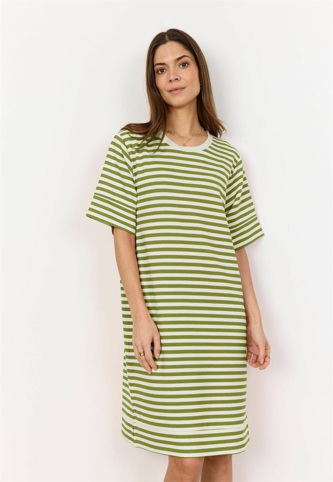 Soyaconcept SC-BARNI 34 - Jerseykleid - calliste green combi/grün