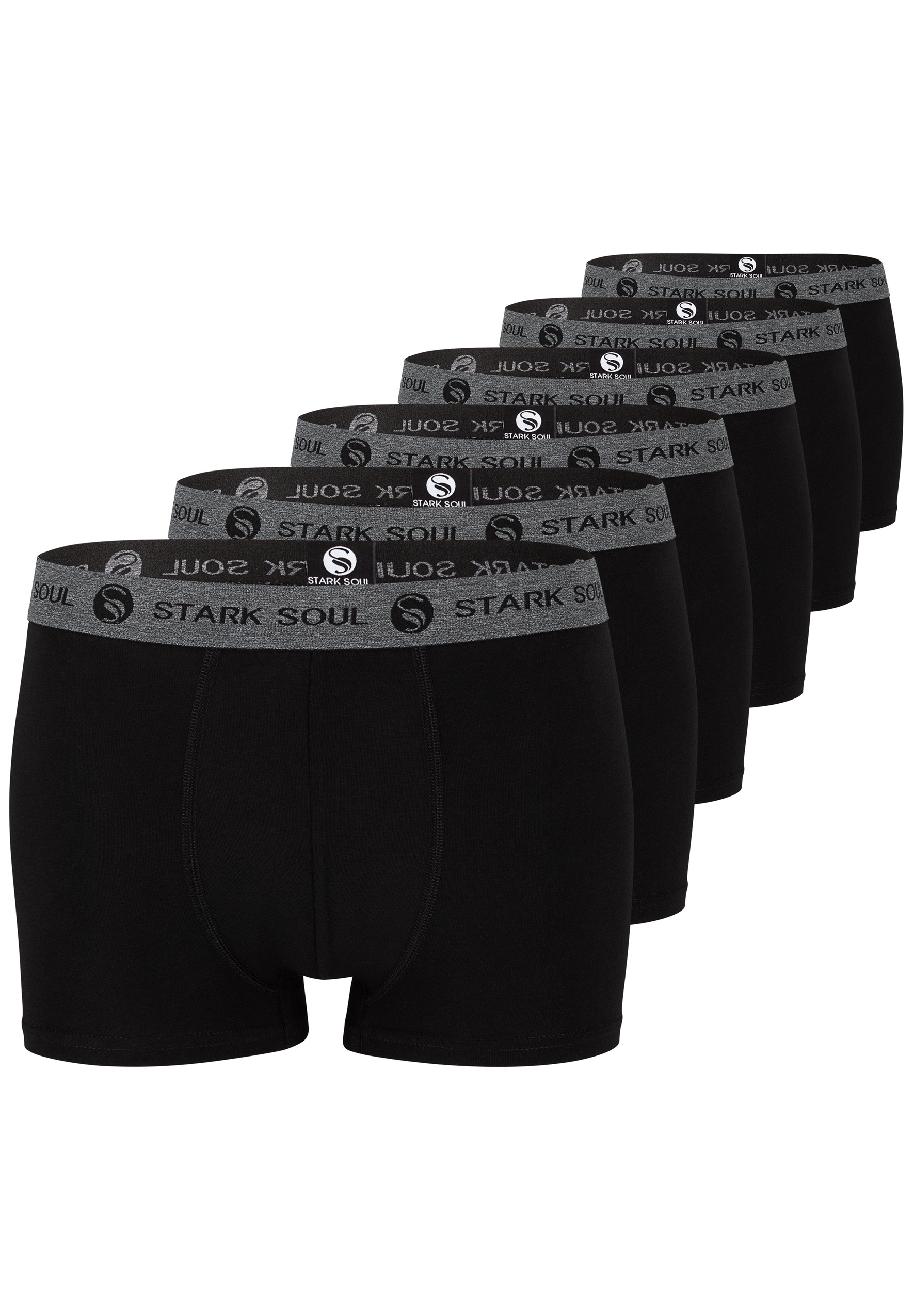 Stark Soul 6 ER PACK - Boxer Briefs - schwarz