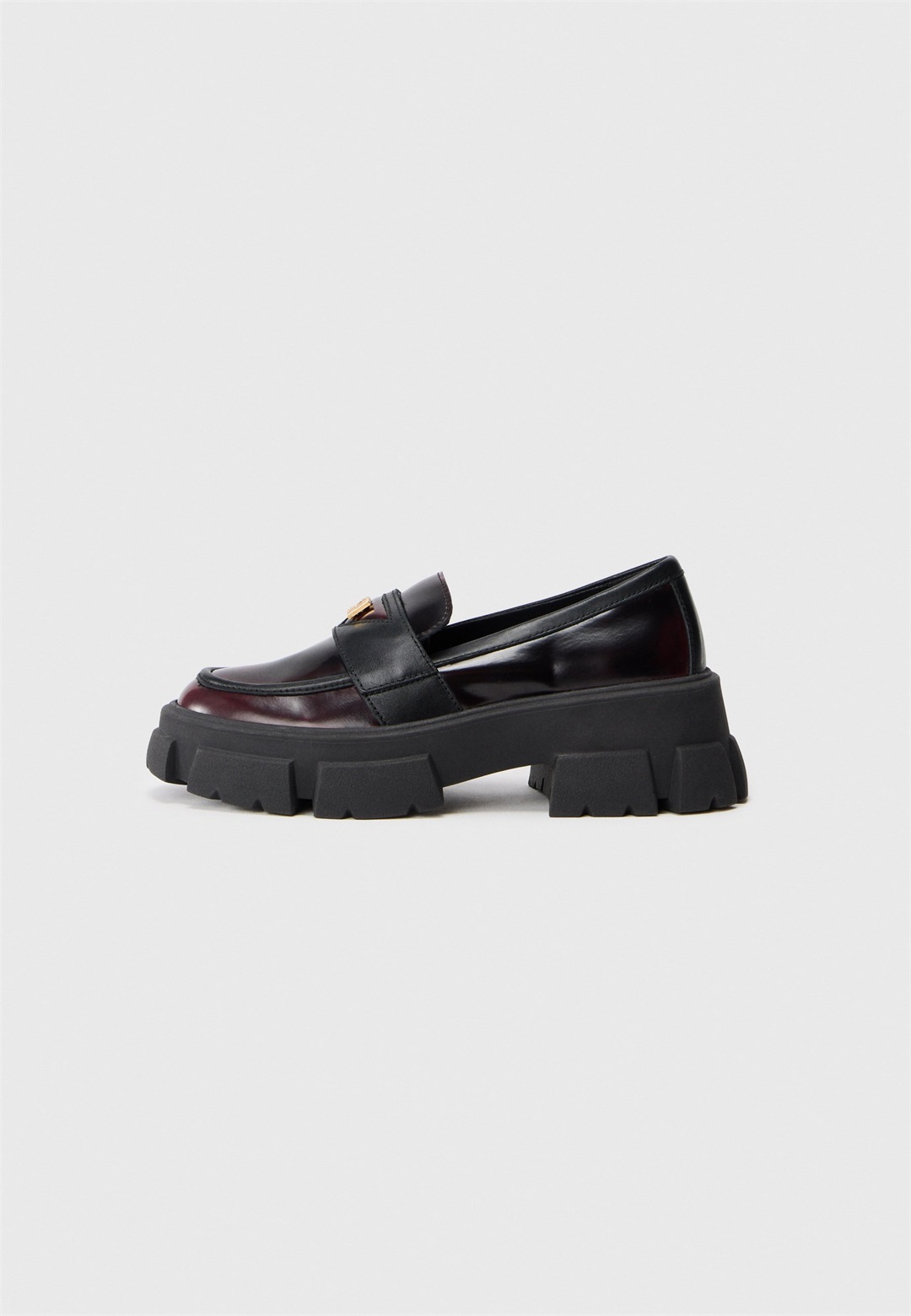 Steve Madden TALSY - Slipper - black/burgundy/schwarz