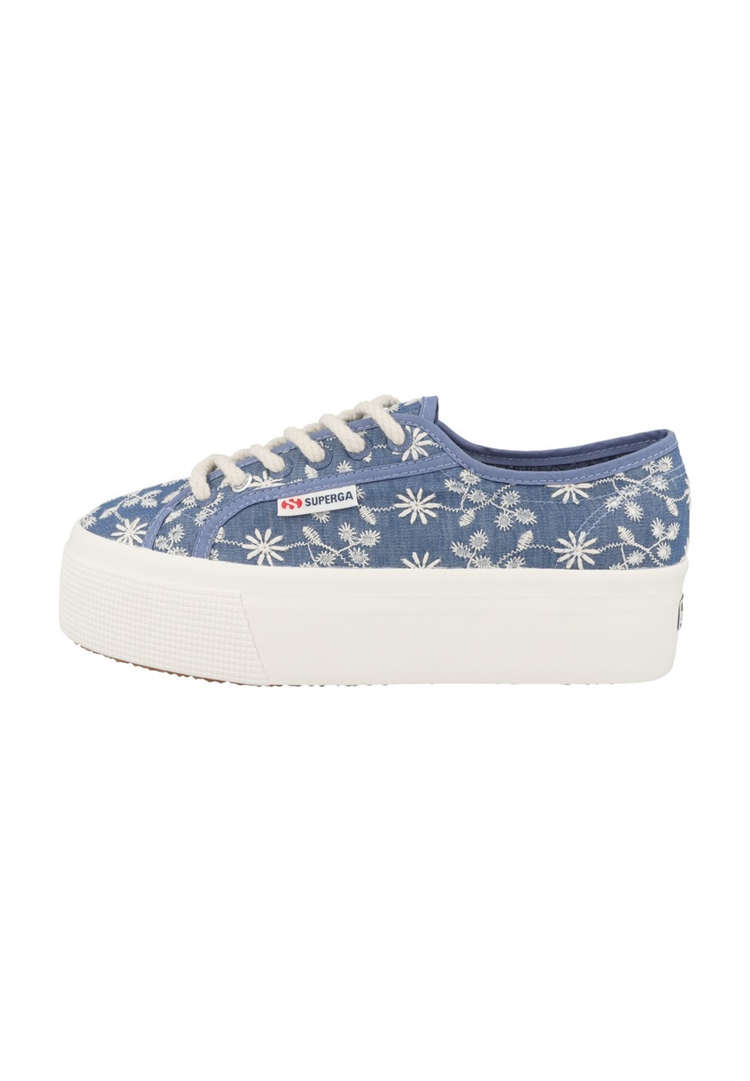 Superga PLATFORM - Sneaker low - blue indaco favorio/blau