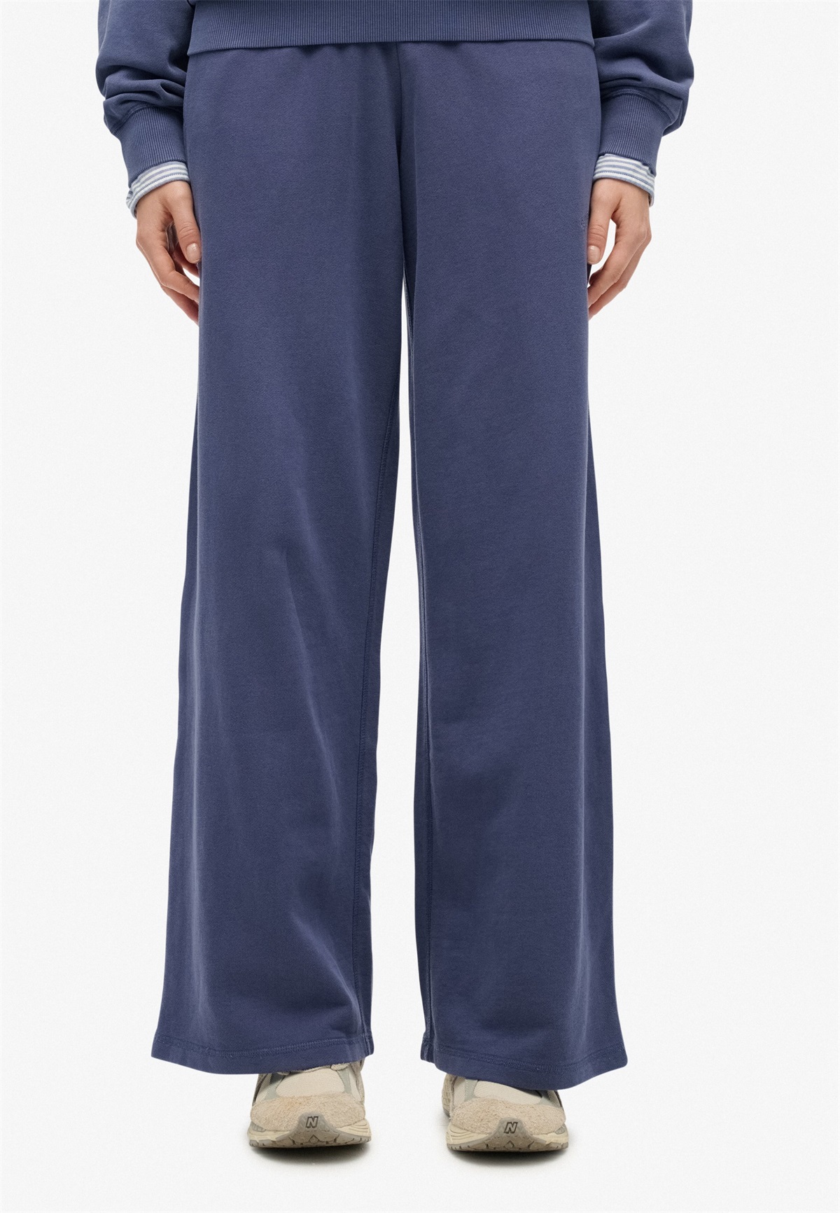 Superdry & Co ATHLETIC ESSENTIALS LOGO GARMENT DYED JOGGERS - Jogginghose - mariner navy/blau