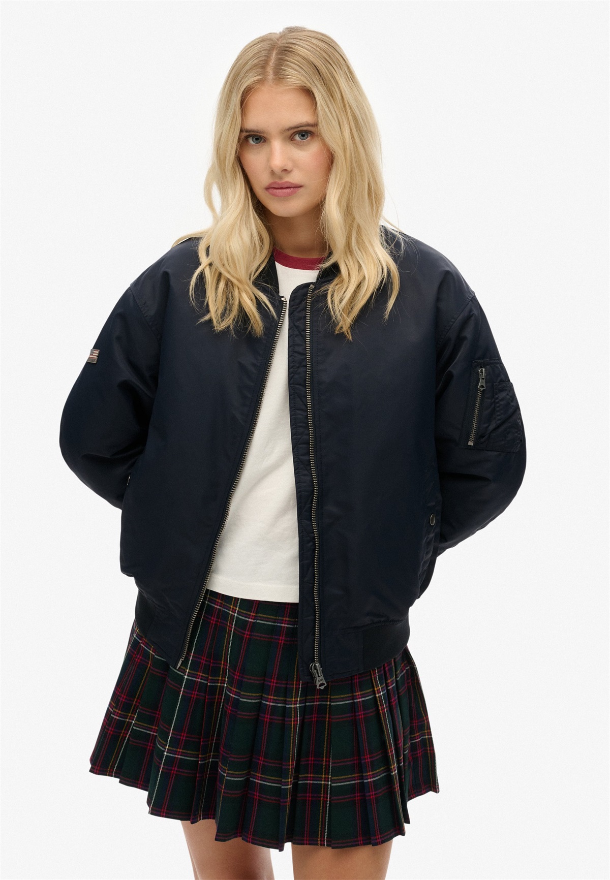 Superdry & Co MA1 - Bomberjacke - eclipse navy/blau