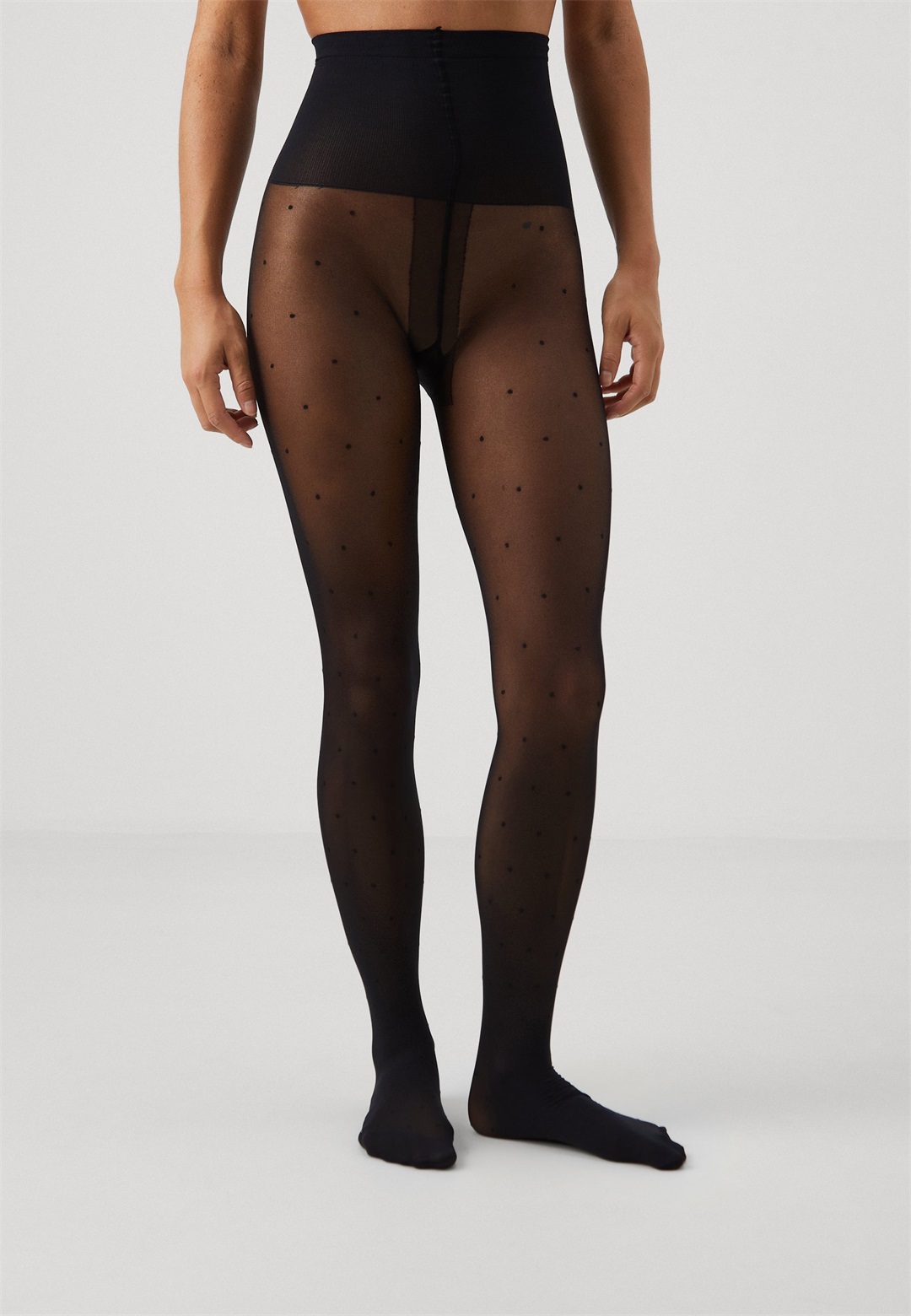 Swedish Stockings DORIS DOTS 40 DEN - Strumpfhose - black/schwarz