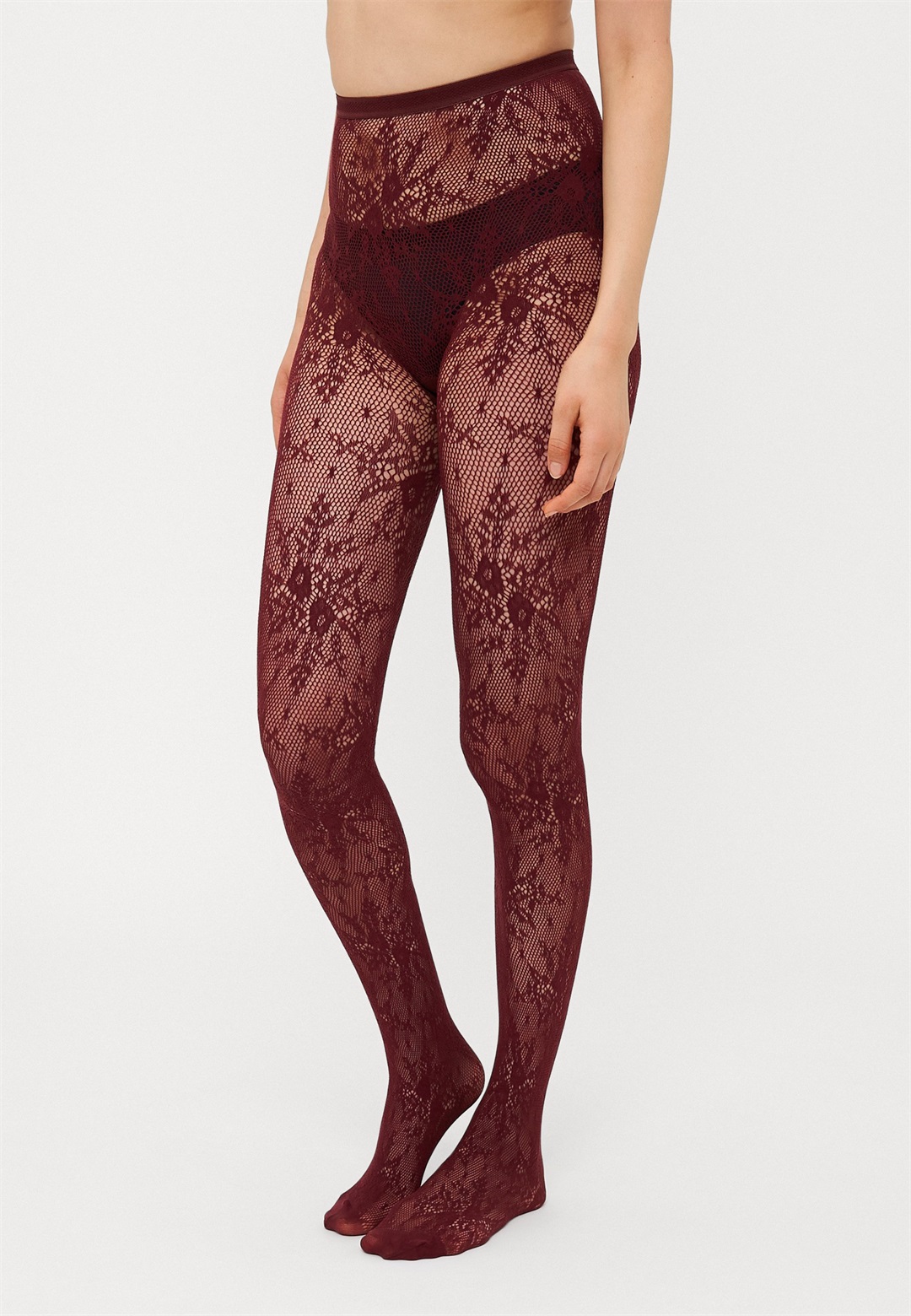 Swedish Stockings ROSA TIGHTS - Strumpfhose - deep red/dunkelrot