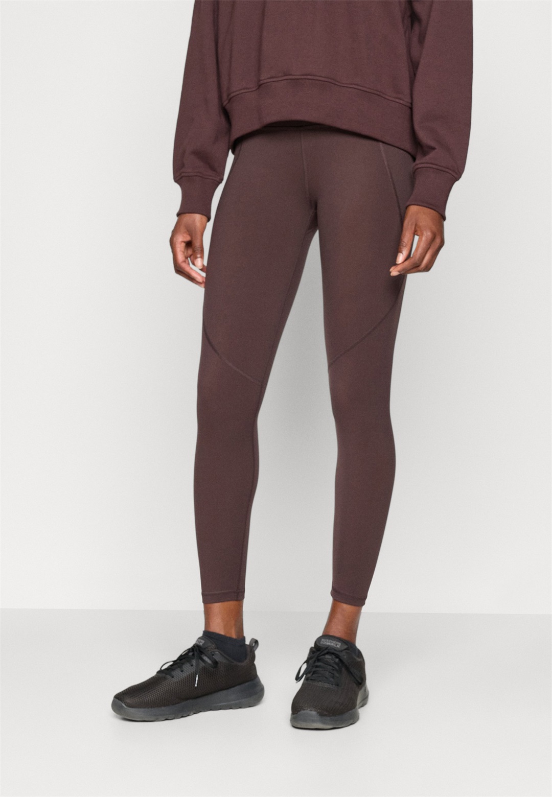 Sweaty Betty POWER 7/8 WORKOUT LEGGINGS - Tights - sable brown/braun