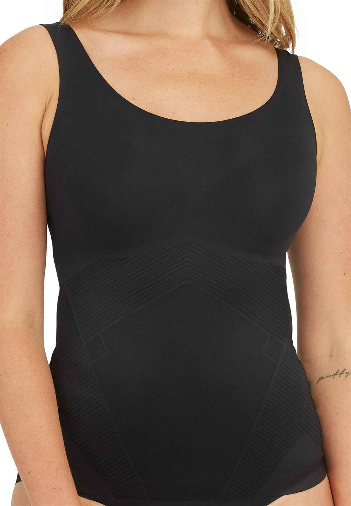 Spanx SPANXSHAPE™ INVISIBLE TANK - Unterhemd/-shirt - very black/schwarz