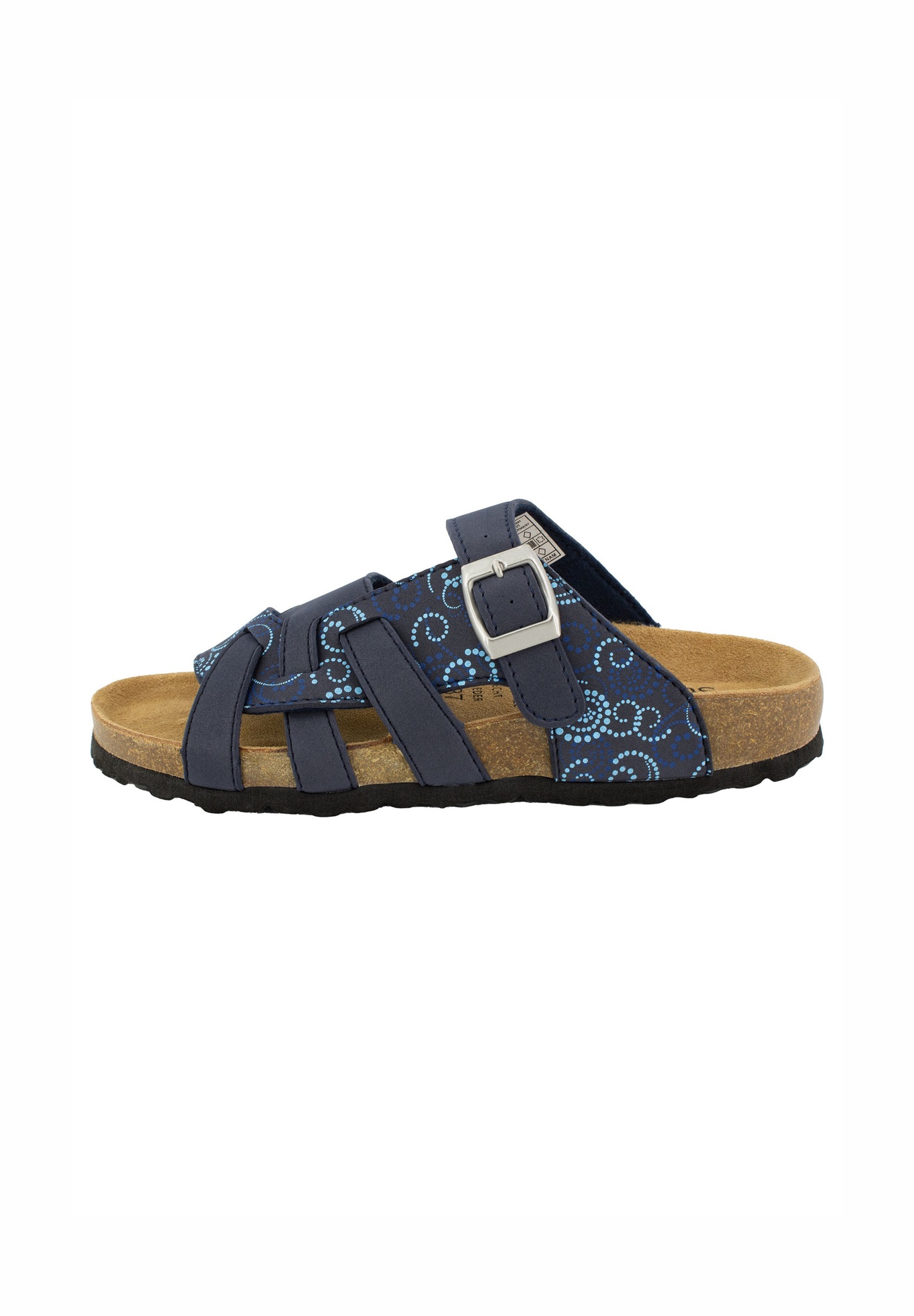 SUPERSOFT CLASSIC - Pantolette flach - blau
