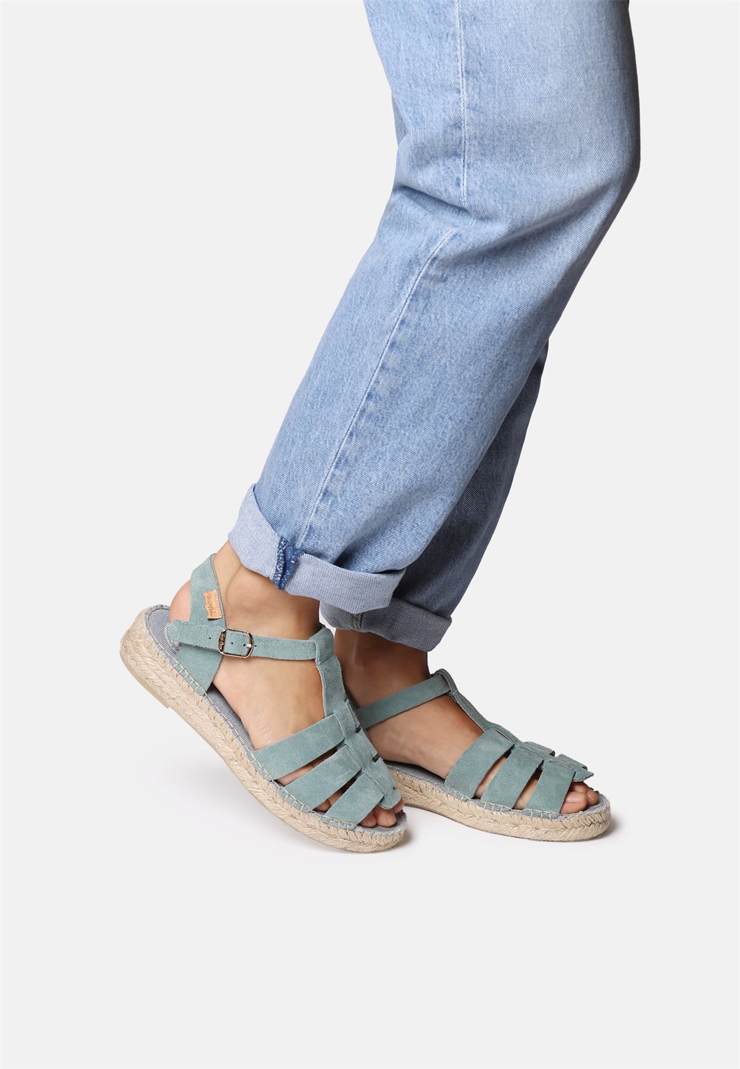 Toni Pons Keilsandalette - aqua/hellblau