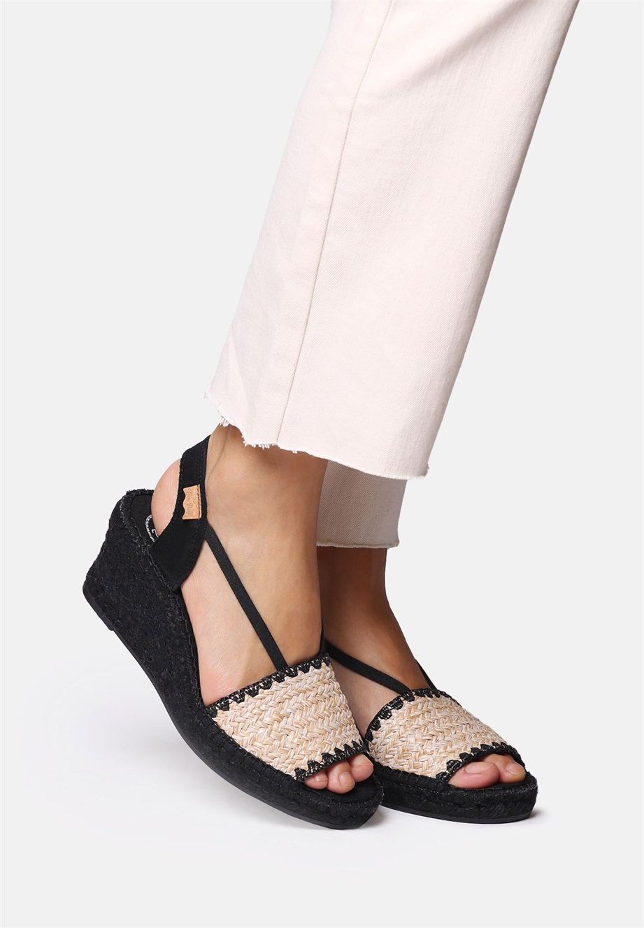 Toni Pons SELVA - Keilsandalette - negre/schwarz