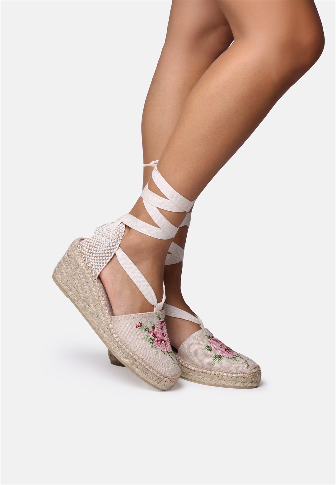 Toni Pons VENECIA - Plateaupumps - cru/weiß