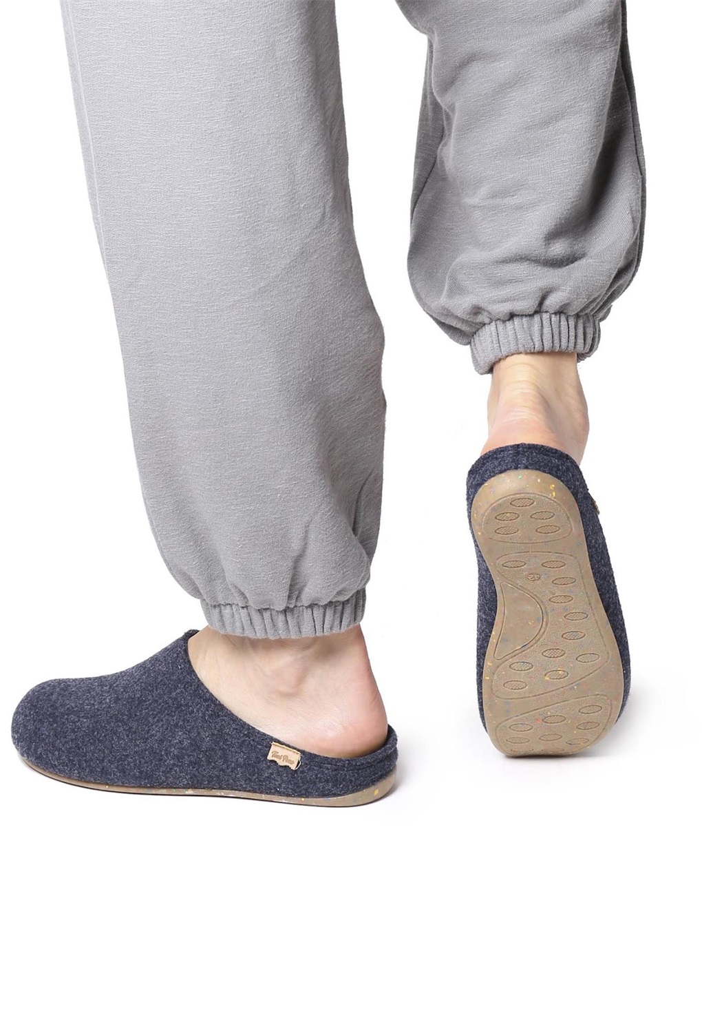 Toni Pons Hausschuh - mari/dunkelblau