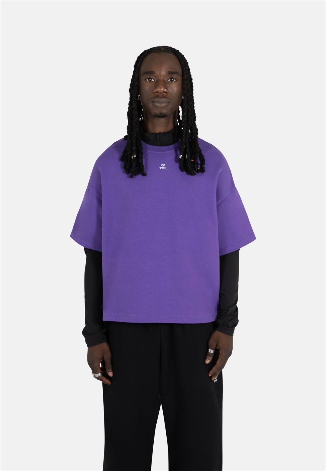 The Tracksuit Club UNISEX - T-Shirt basic - purple/lila