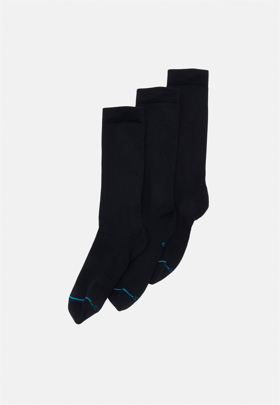 Stance SHELTER 3 PACK UNISEX - Socken - black/schwarz