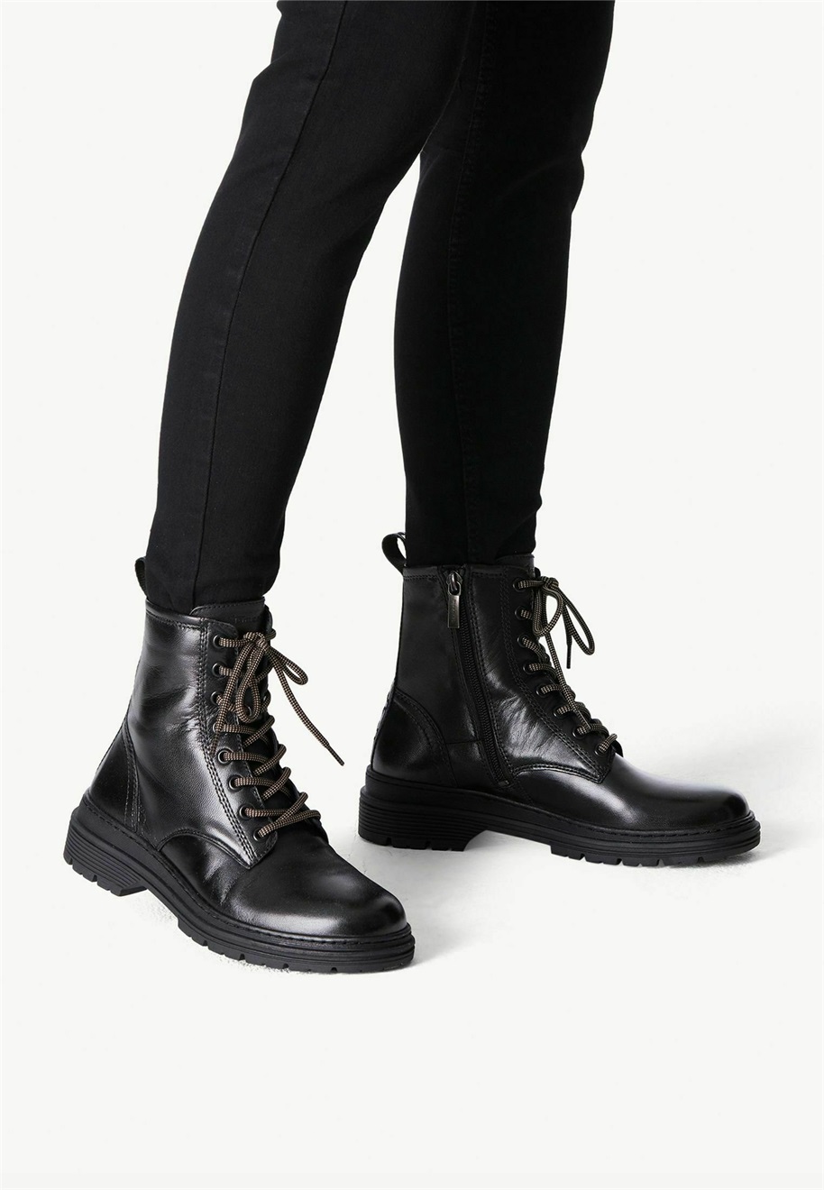 Tamaris Schnürstiefelette - black/schwarz