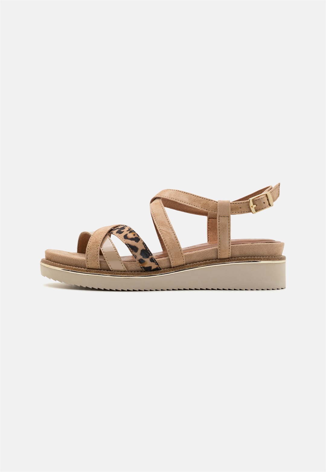 Tamaris Plateausandalette - tan/beige