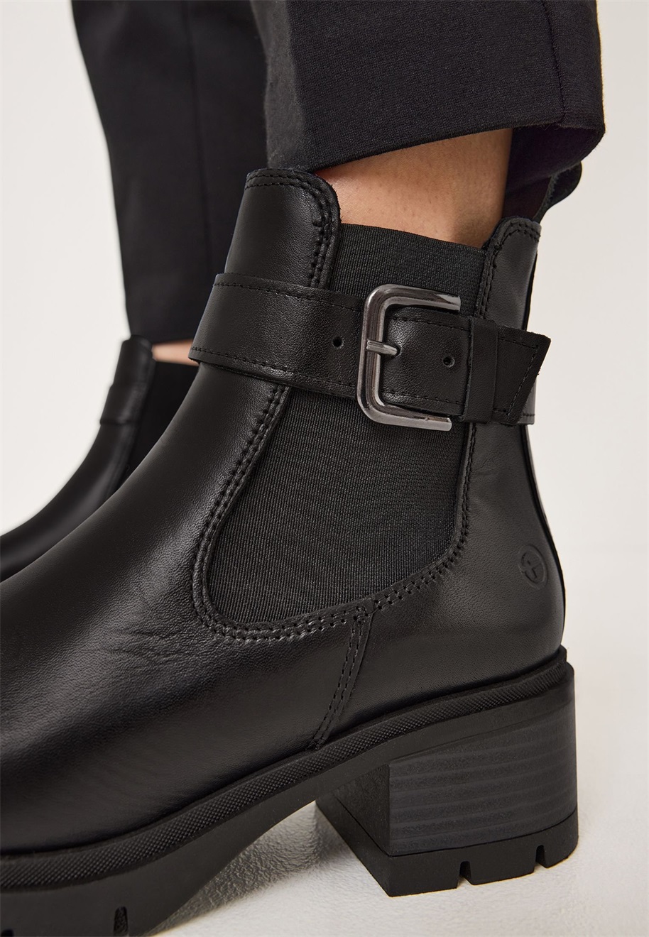 Tamaris Stiefelette - black leather/schwarz