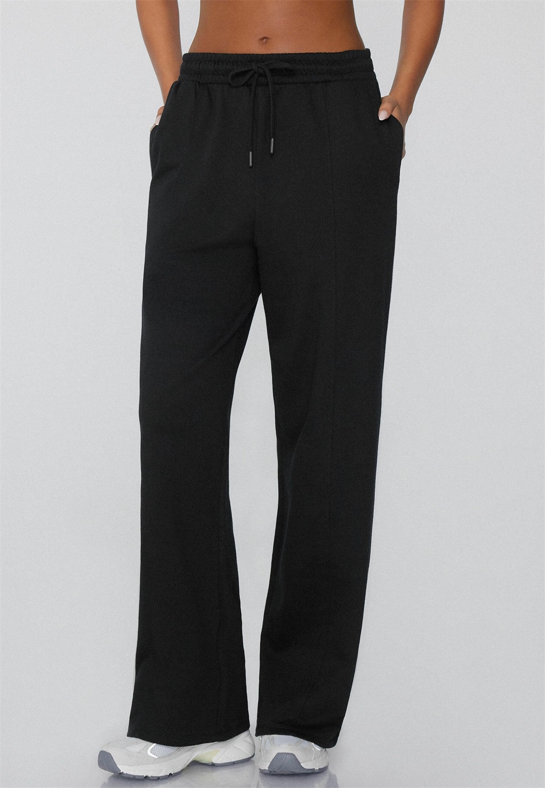 Tezenis Jogginghose - black/schwarz meliert