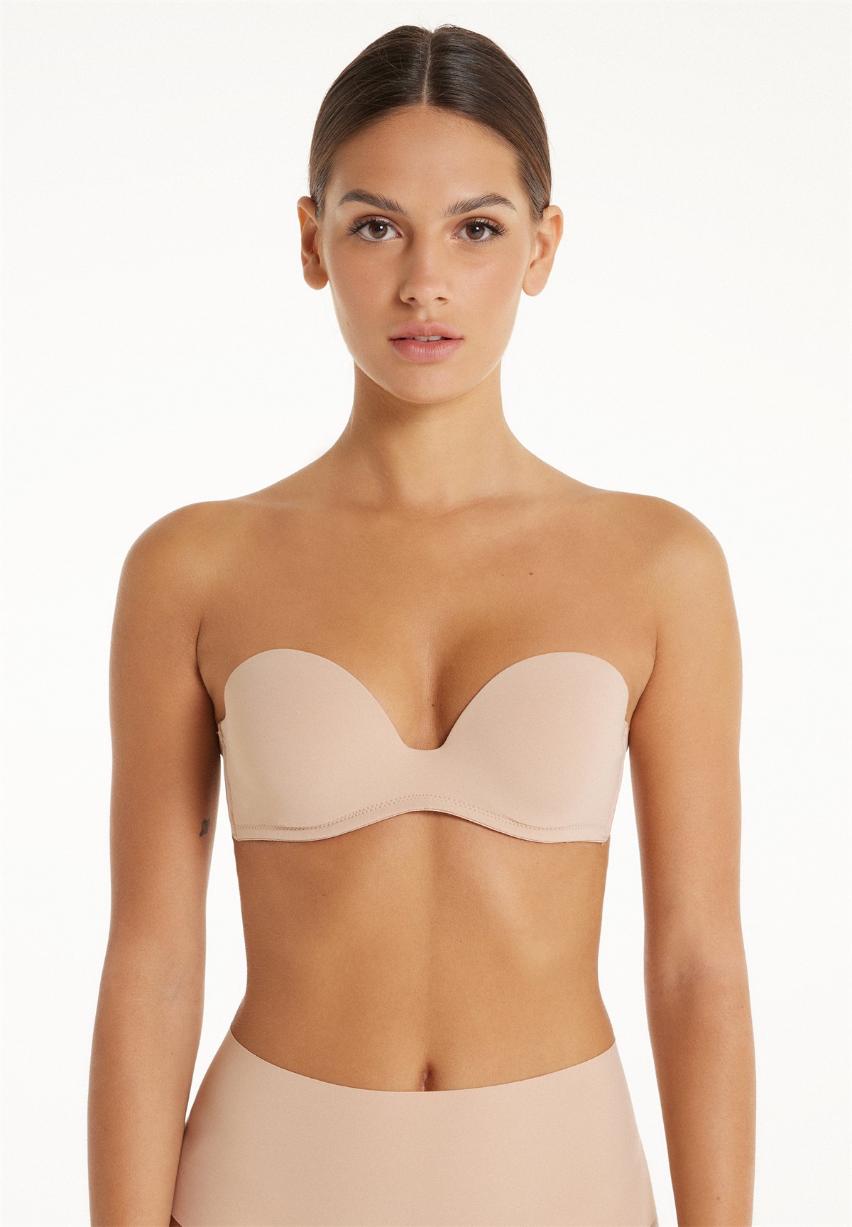 Tezenis ECO - trägerloser/variabler BH - phard/nude