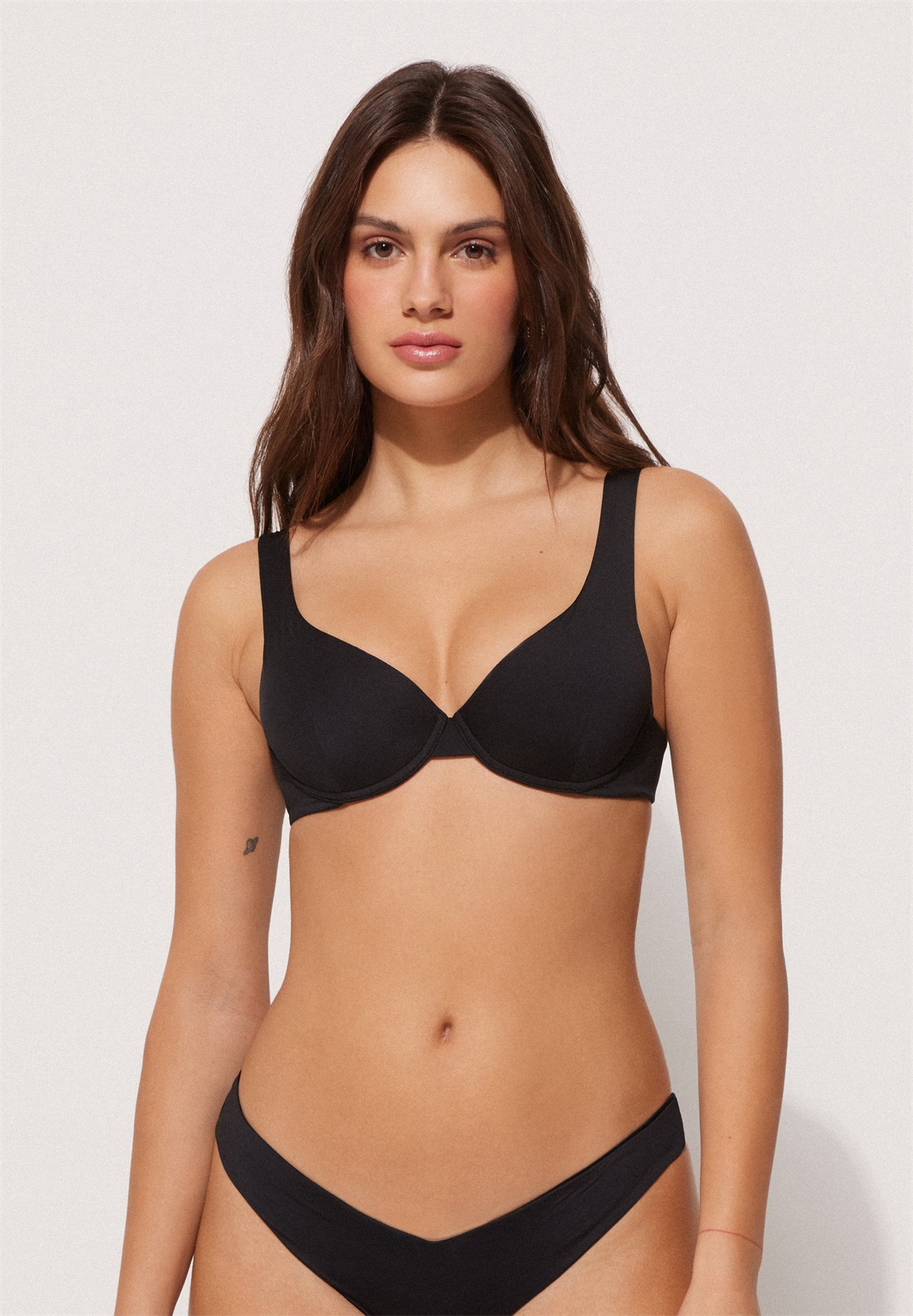 Tezenis PUSH-UP - Bikini-Top - black/schwarz