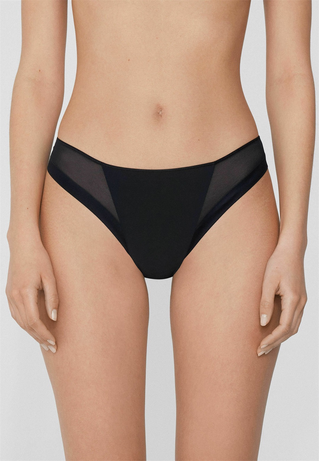 Tezenis BRASILIAN - String - Black/schwarz