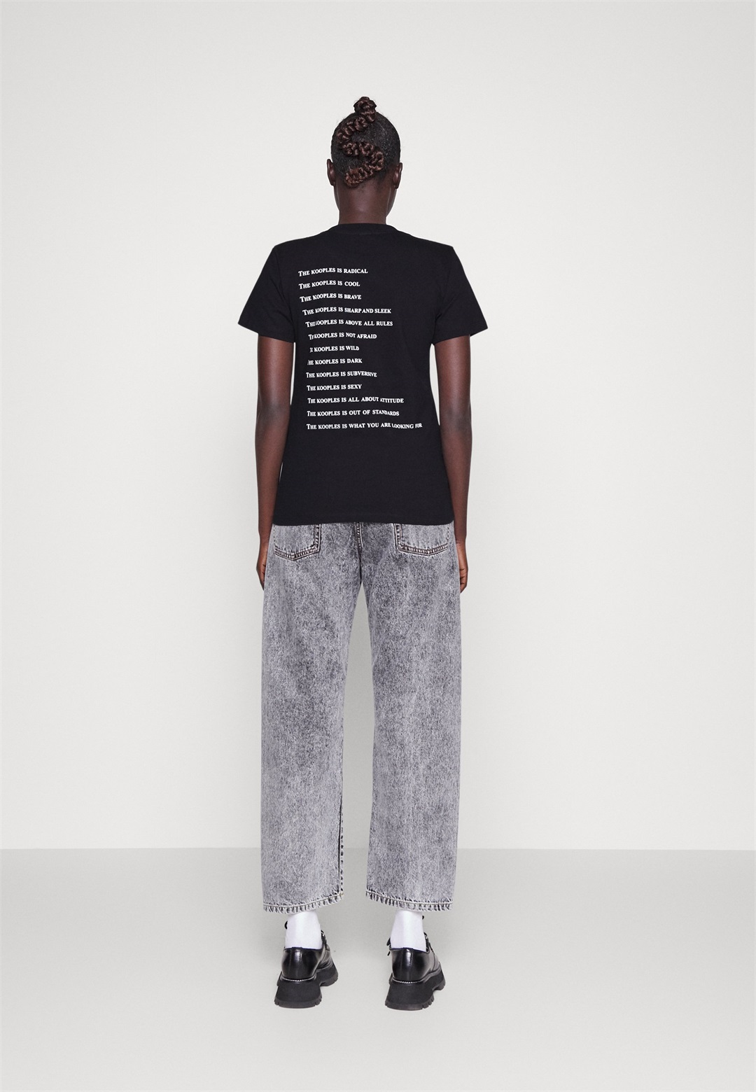 The Kooples T-Shirt print - black/schwarz