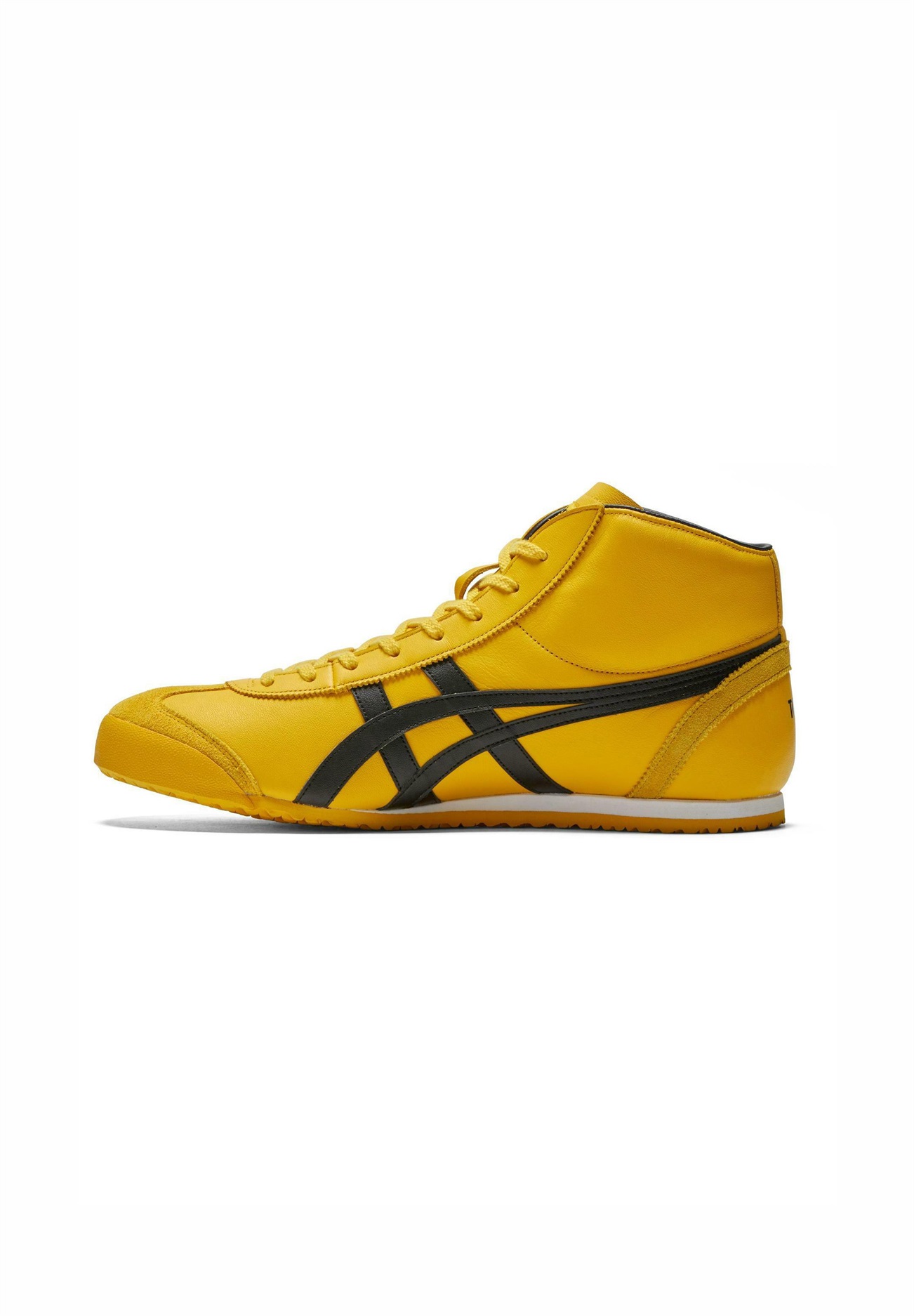 Onitsuka Tiger MEXICO Mid Runner - Sneaker high - yellow black/gelb