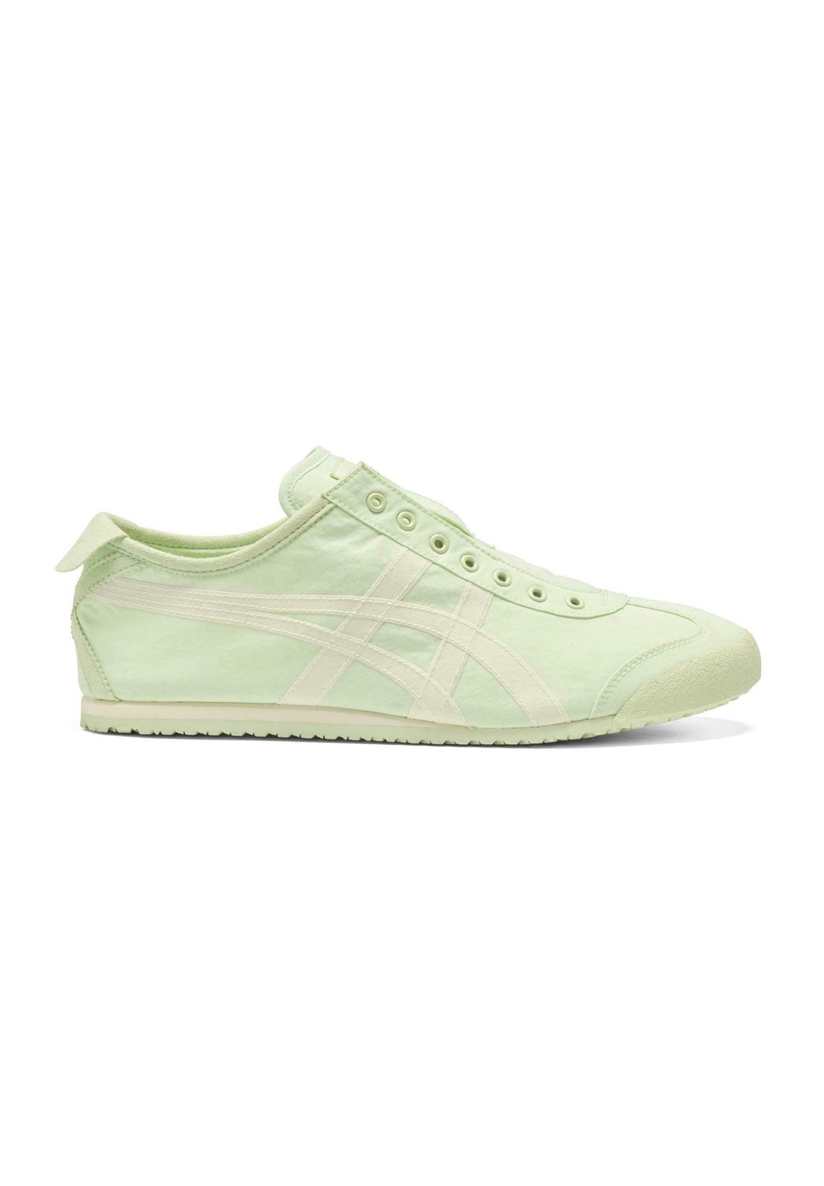 Onitsuka Tiger MEXICO 66 SLIP-ON - Sneaker low - green cream/grün