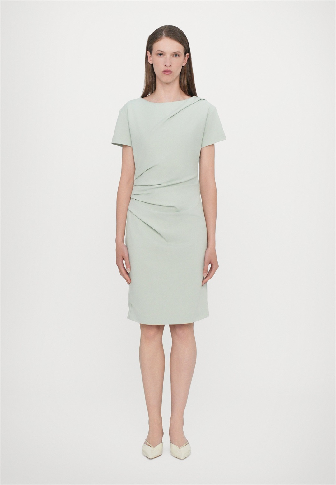 Tiger of Sweden IZLO - Jerseykleid - faded green/hellgrün