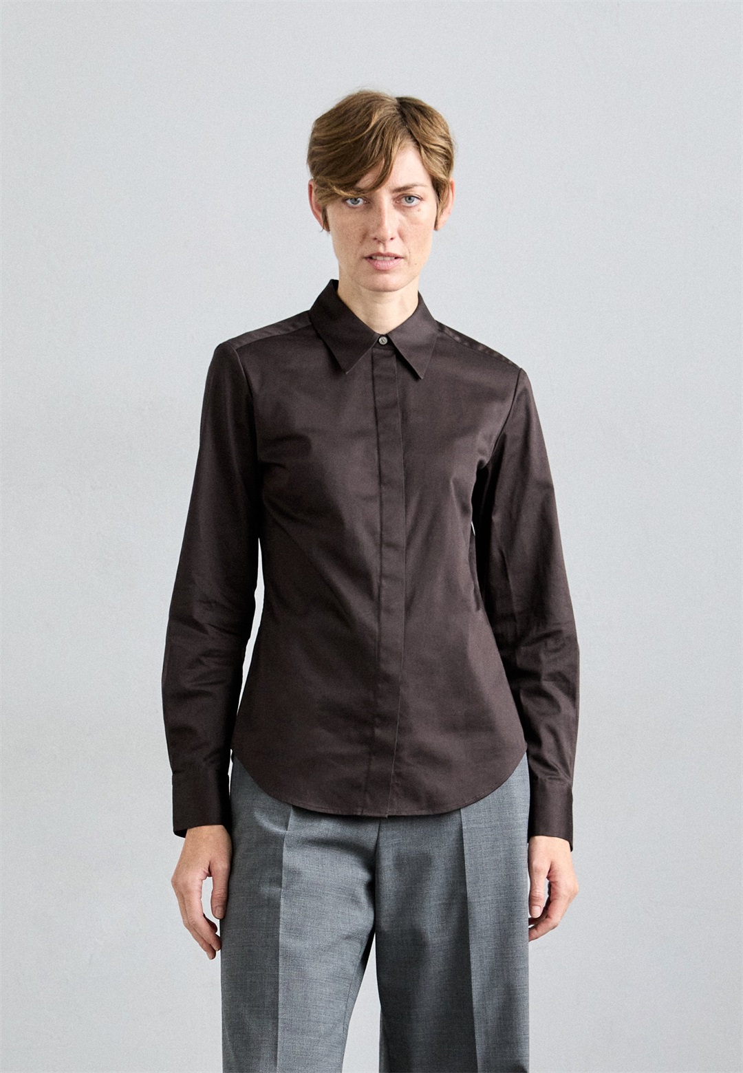 Tiger of Sweden LAINO - Hemdbluse - triumph/grau