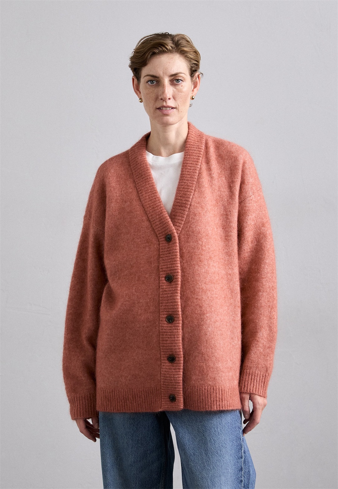 Tiger of Sweden ILARIA - Strickjacke - pale cedar/apricot