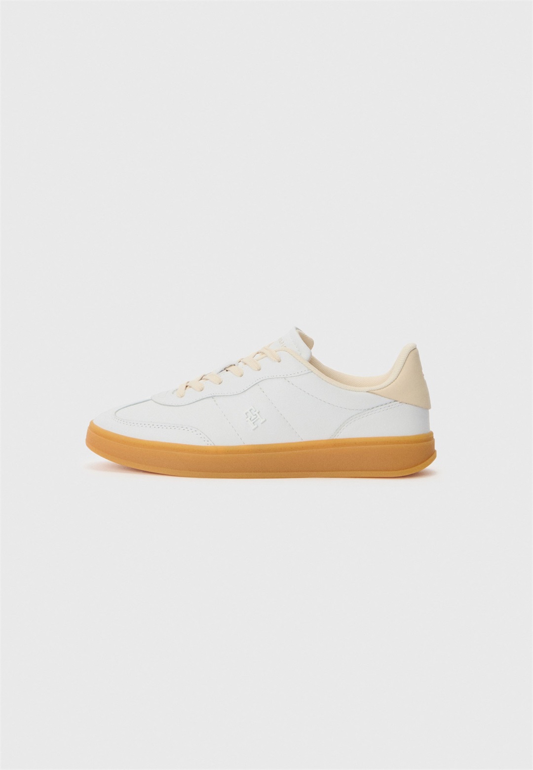 Tommy Hilfiger TH PREMIUM HERITAGE - Sneaker low - white/sugarcane/weiß