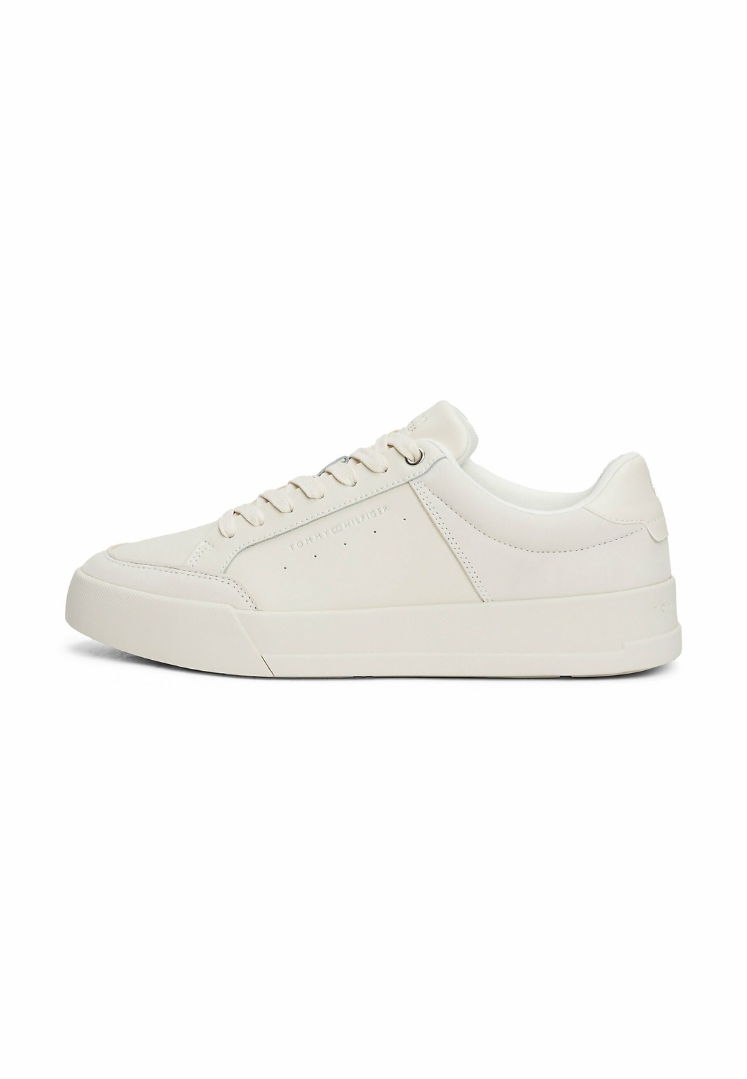 Tommy Hilfiger COURT - Sneaker low - alabaster/weiß