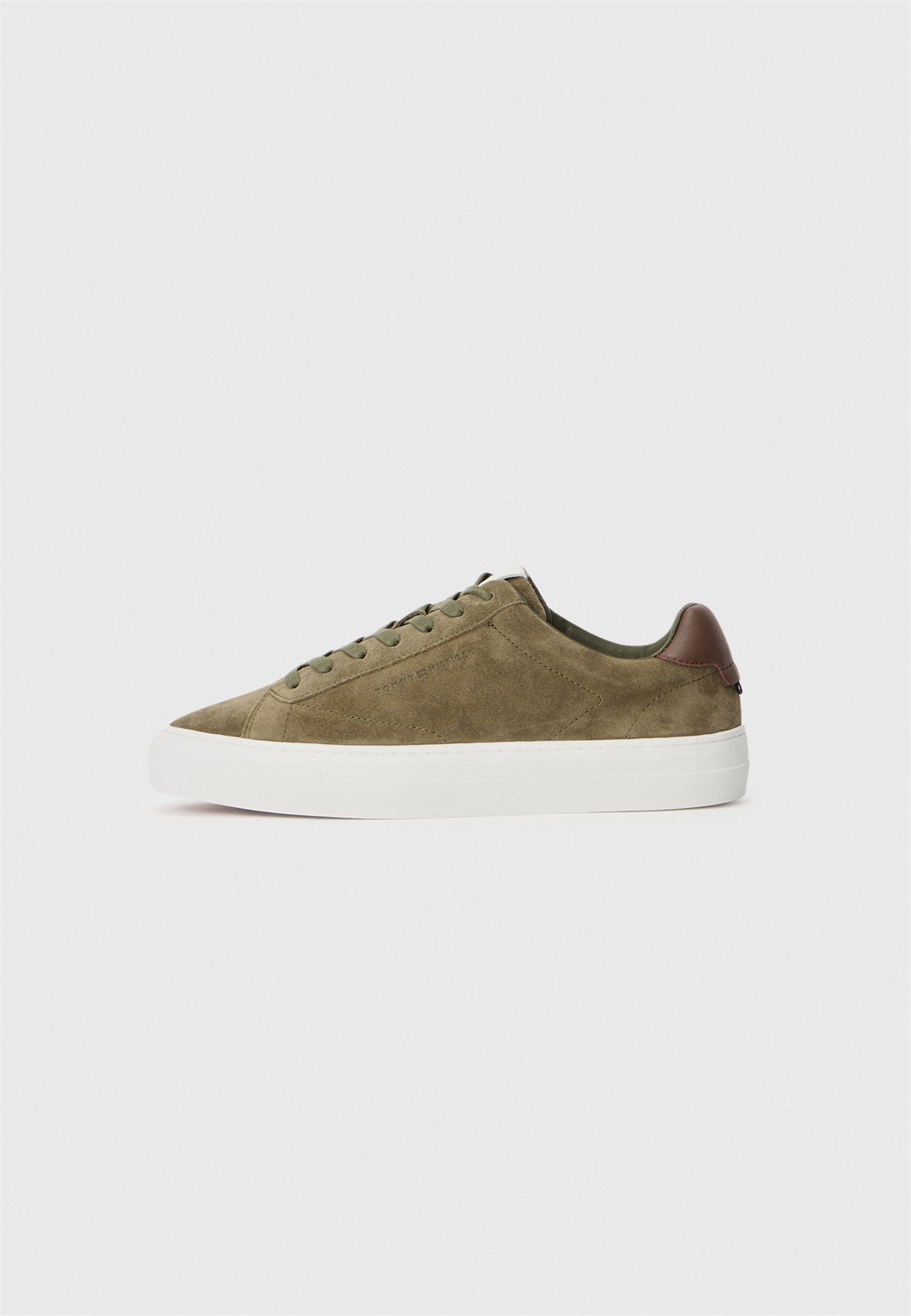 Tommy Hilfiger CUPSOLE - Sneaker low - army green/oliv