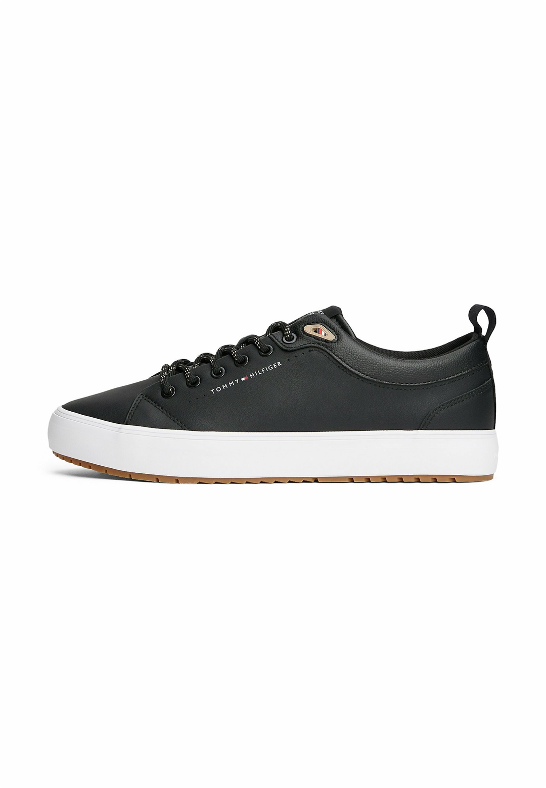 Tommy Hilfiger FINE-CLEAT - Sneaker low - black/schwarz
