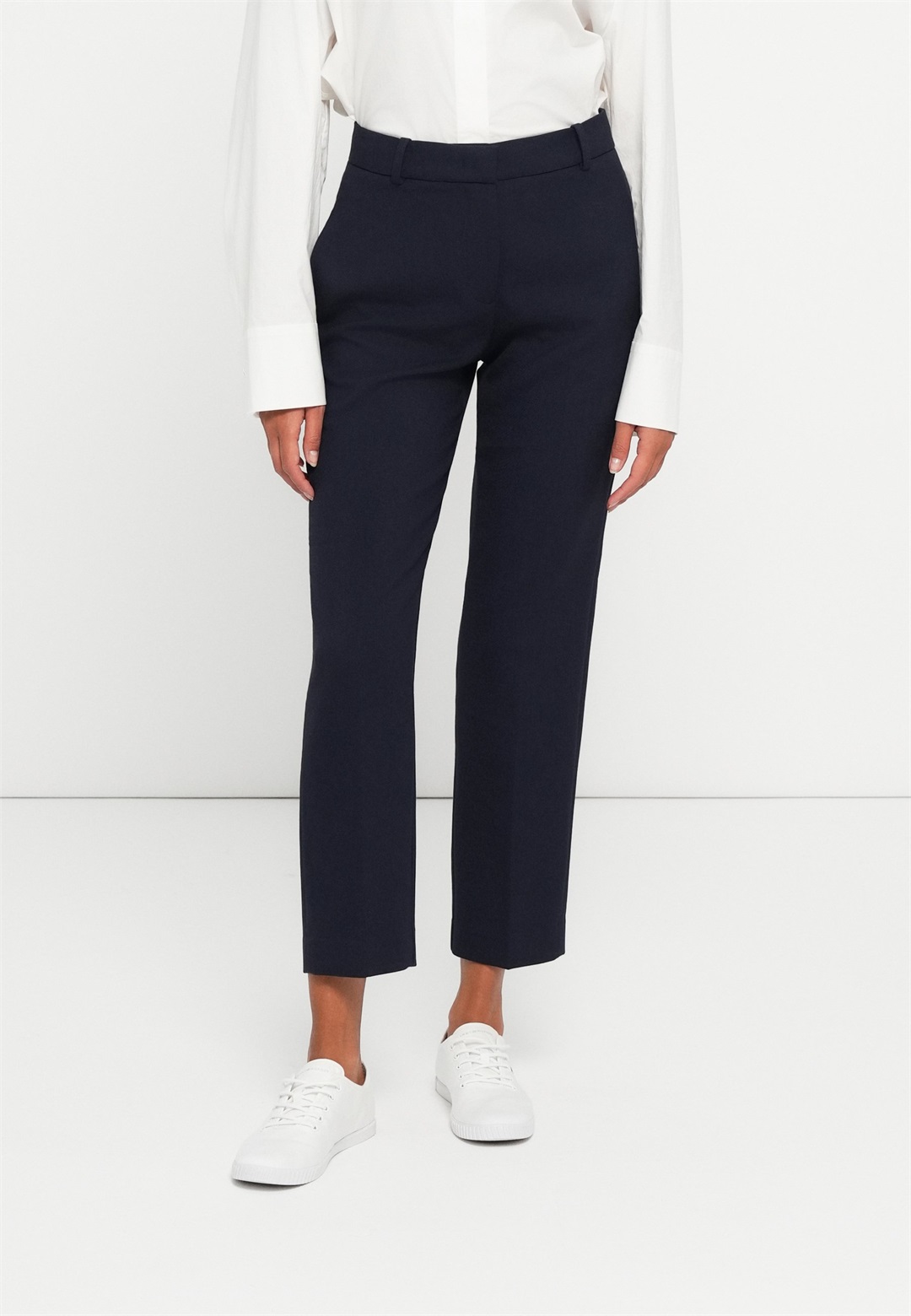 Tommy Hilfiger PUNTO SLIM STRAIGHT PANT - Stoffhose - dark night navy/dunkelblau