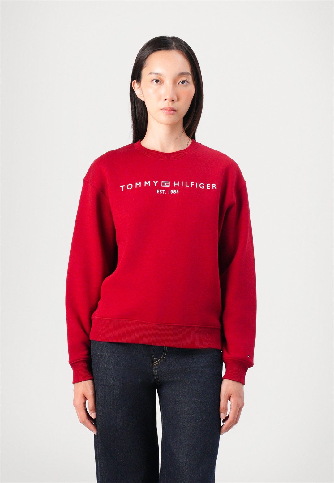 Tommy Hilfiger LOGO - Sweatshirt - regatta red/rot