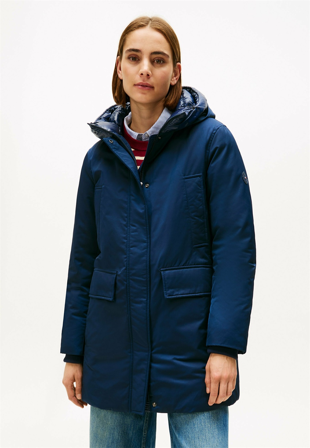 Tommy Hilfiger Parka - desert sky/dunkelblau