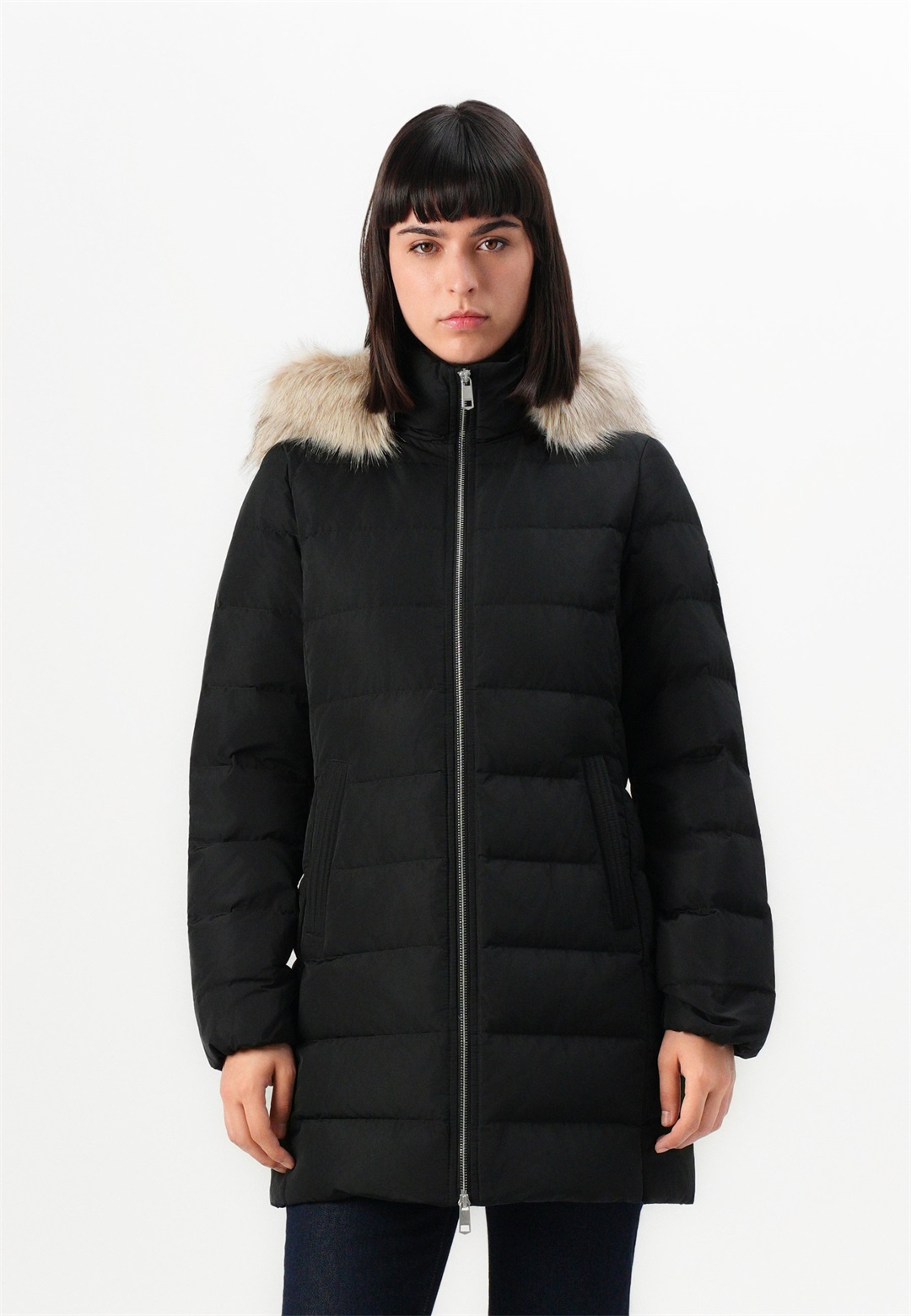 Tommy Hilfiger Wintermantel - black/schwarz