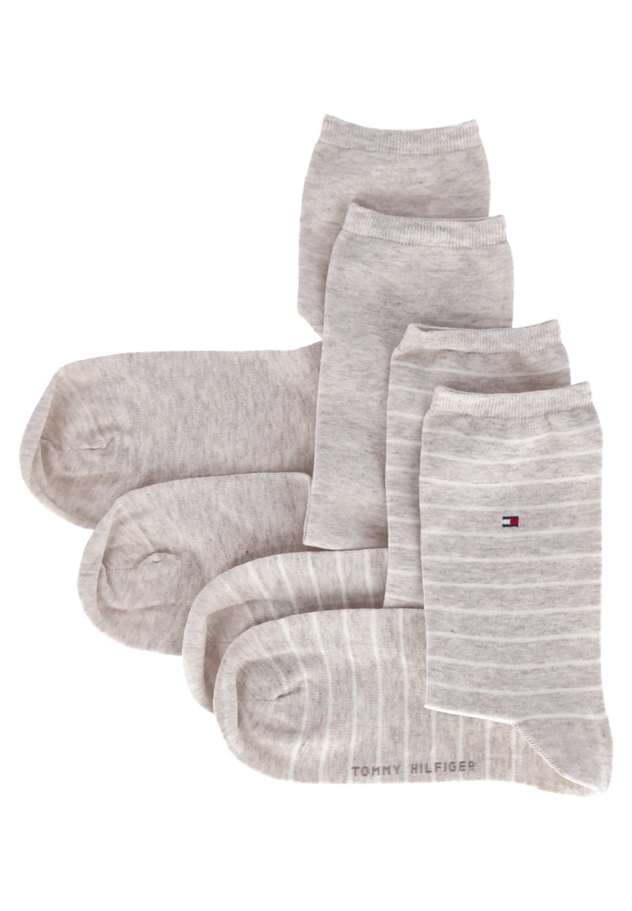 Tommy Hilfiger 2 PACK - Socken - beige