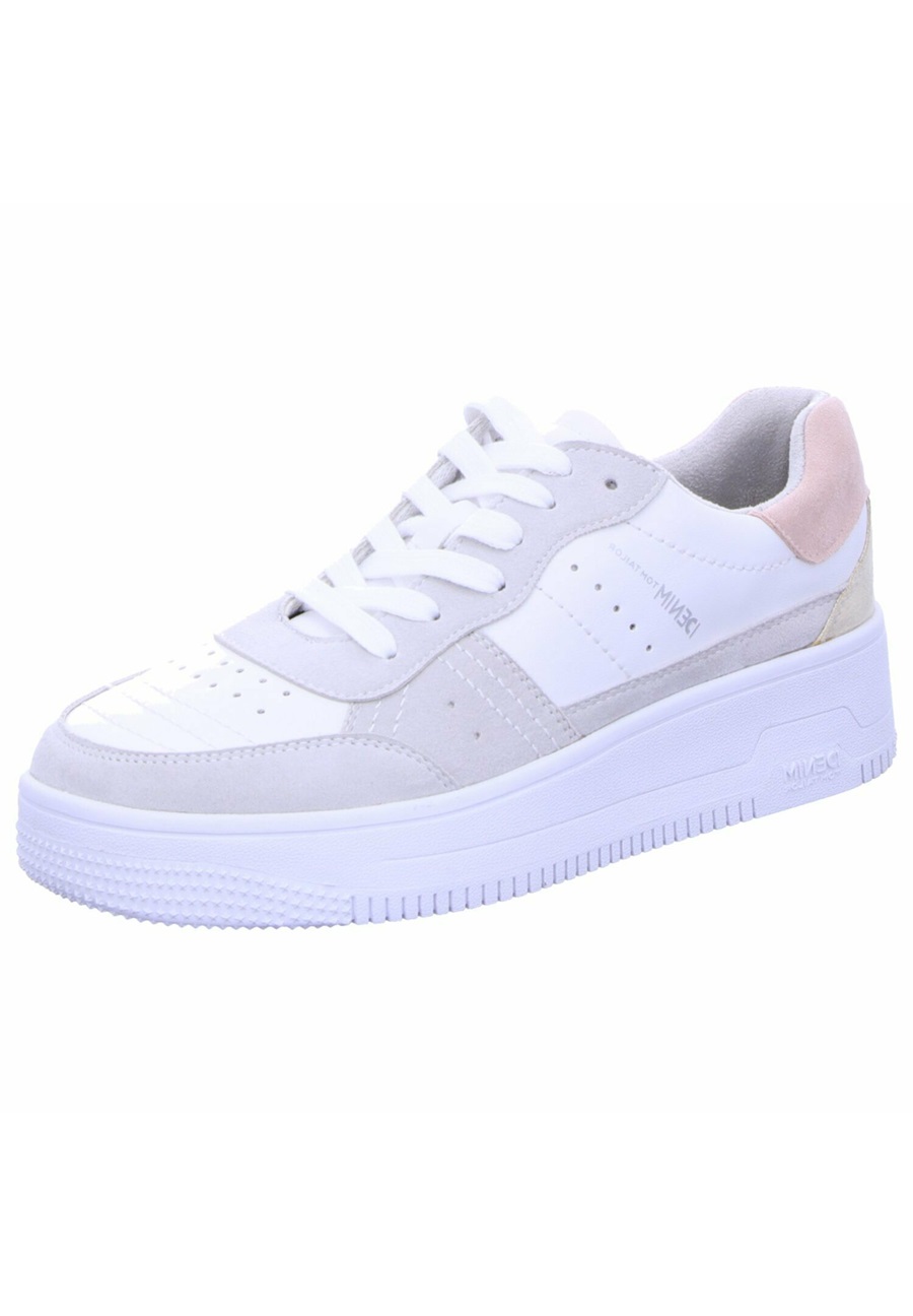 TOM TAILOR Sneaker low - weiß/beige