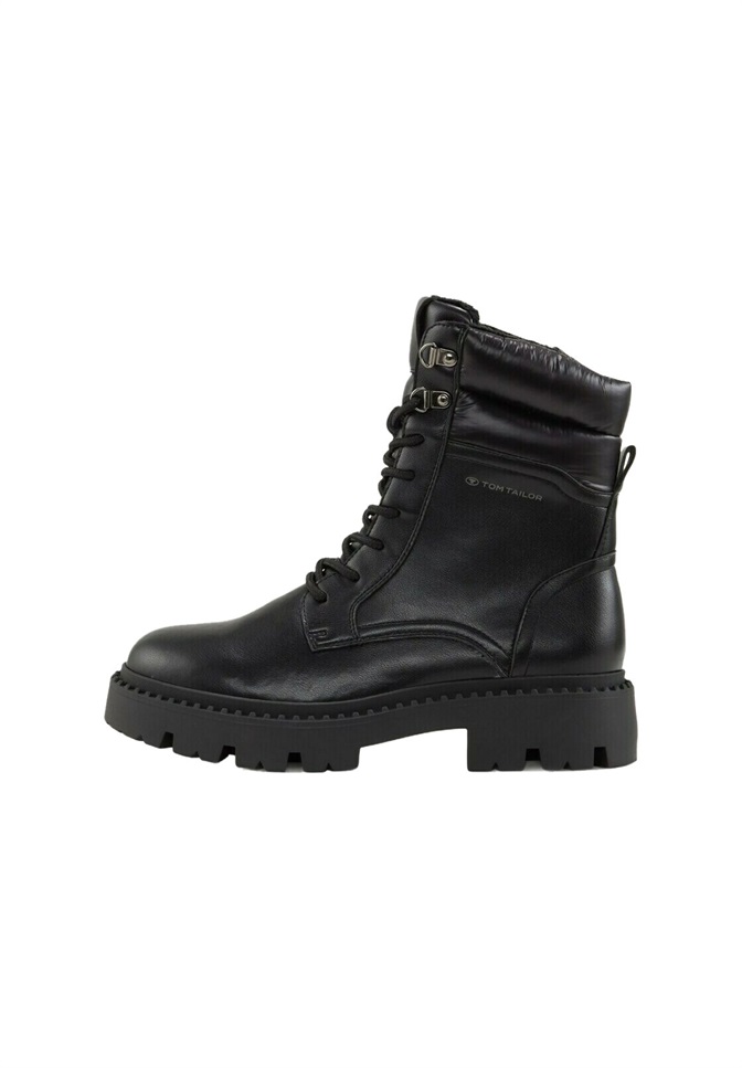 TOM TAILOR Schnürstiefelette - black/schwarz